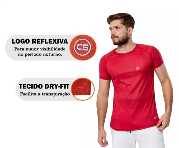 Camisa Esportiva Dri-fit.